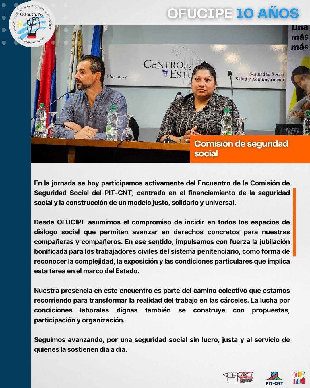 Comision seguridad social