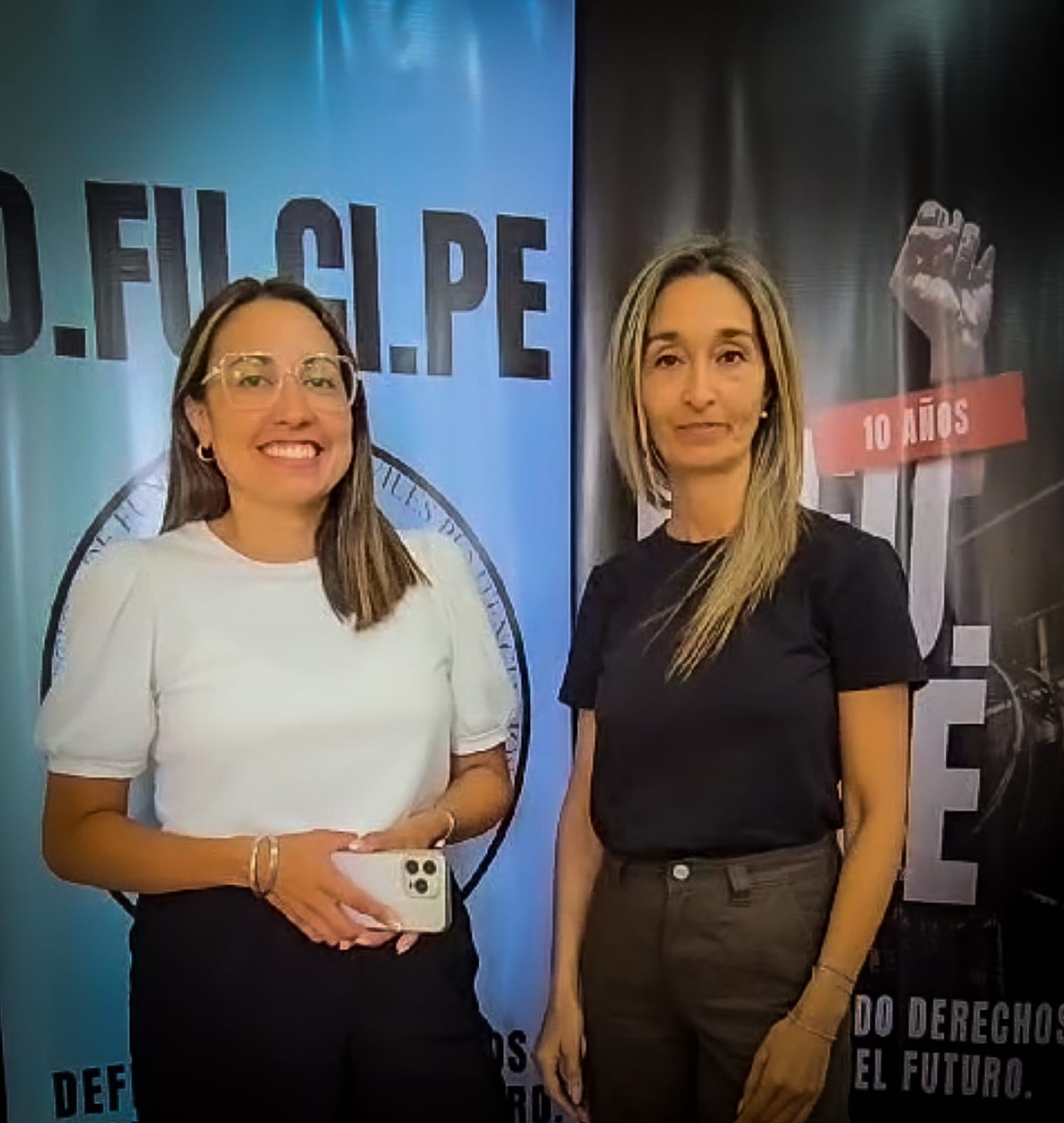 Adaraha Carnerio,  Licenciada en Psicología y Sonsoles Baison, Ingeniera en Seguridad y Salud Ocupacional.