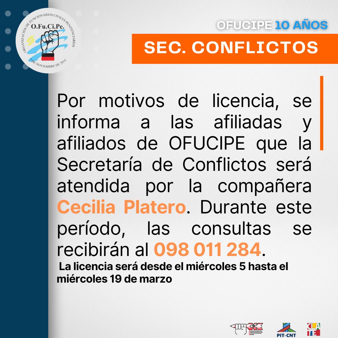 Secretaría de Conflictos