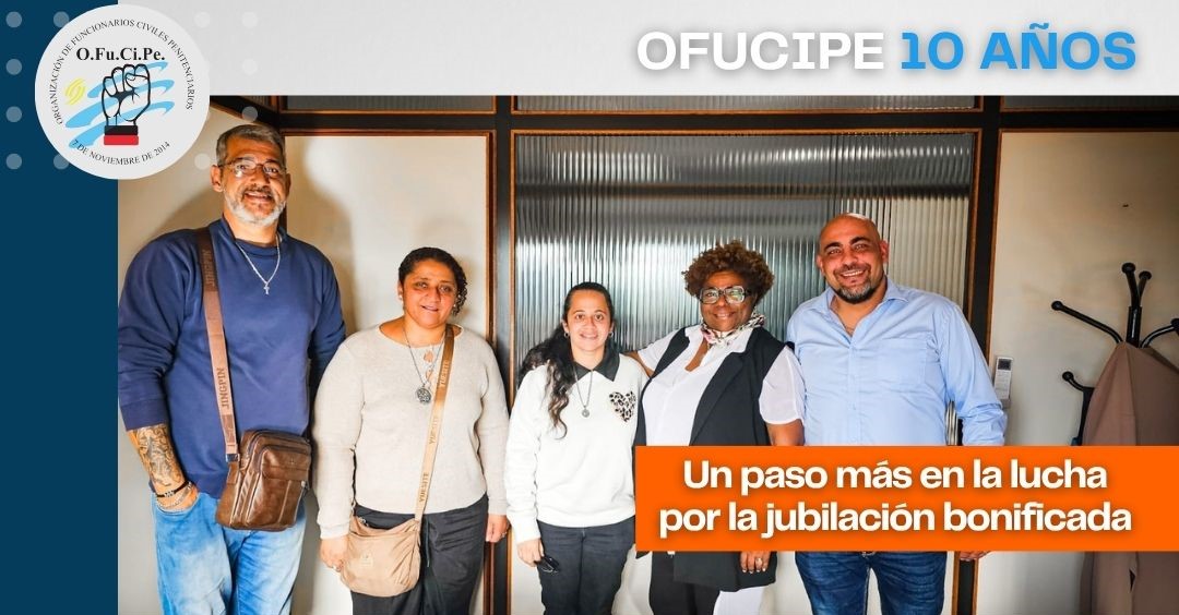 Un paso más en la lucha por la Jubilación bonificada.