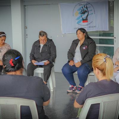 Actividad: Conversatorio Mujeres sindicalistas - Unidad 5